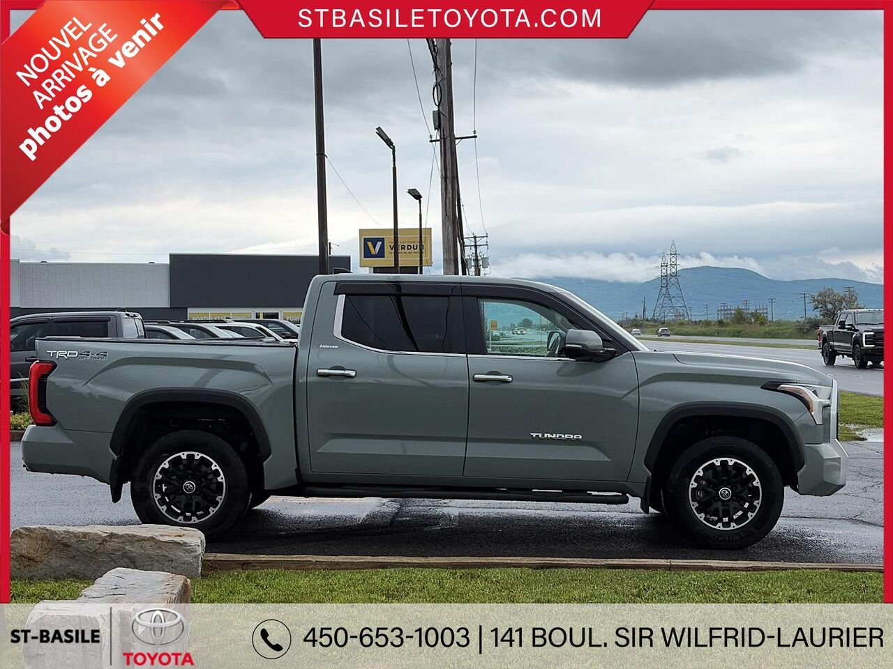2024 TOYOTA TUNDRA Green Saint-Basile-le-Grand - photo #3