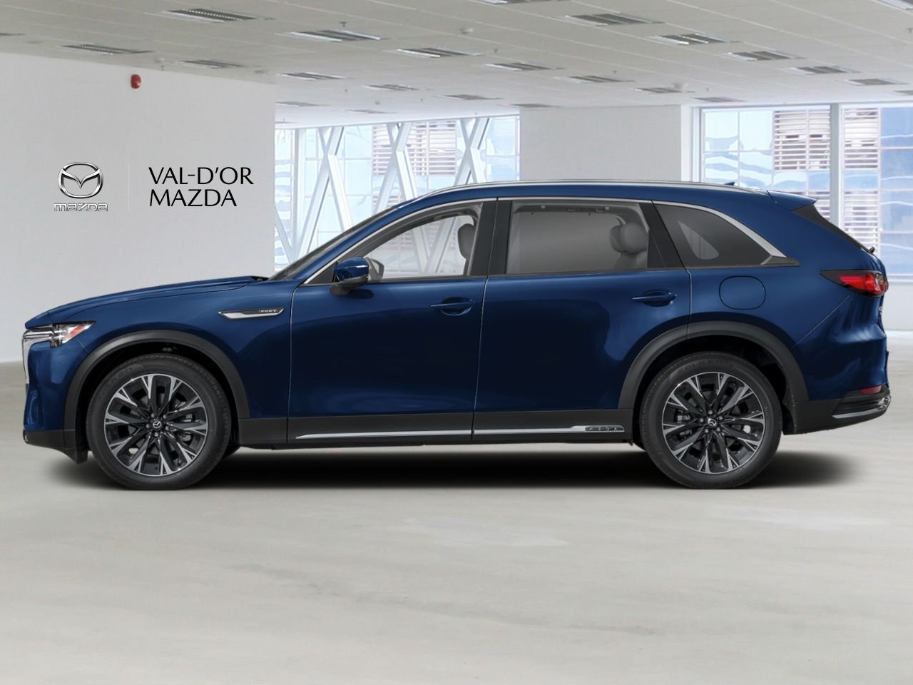 2026 MAZDA CX-90 PHEV Deep Crystal Blue Mica Val-d'Or - photo #1