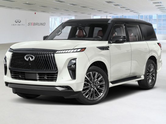 INFINITI QX80 2027 2027 Blanc brillant/Noir obsidienne