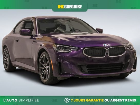 BMW 230i 2023 2023 mauve