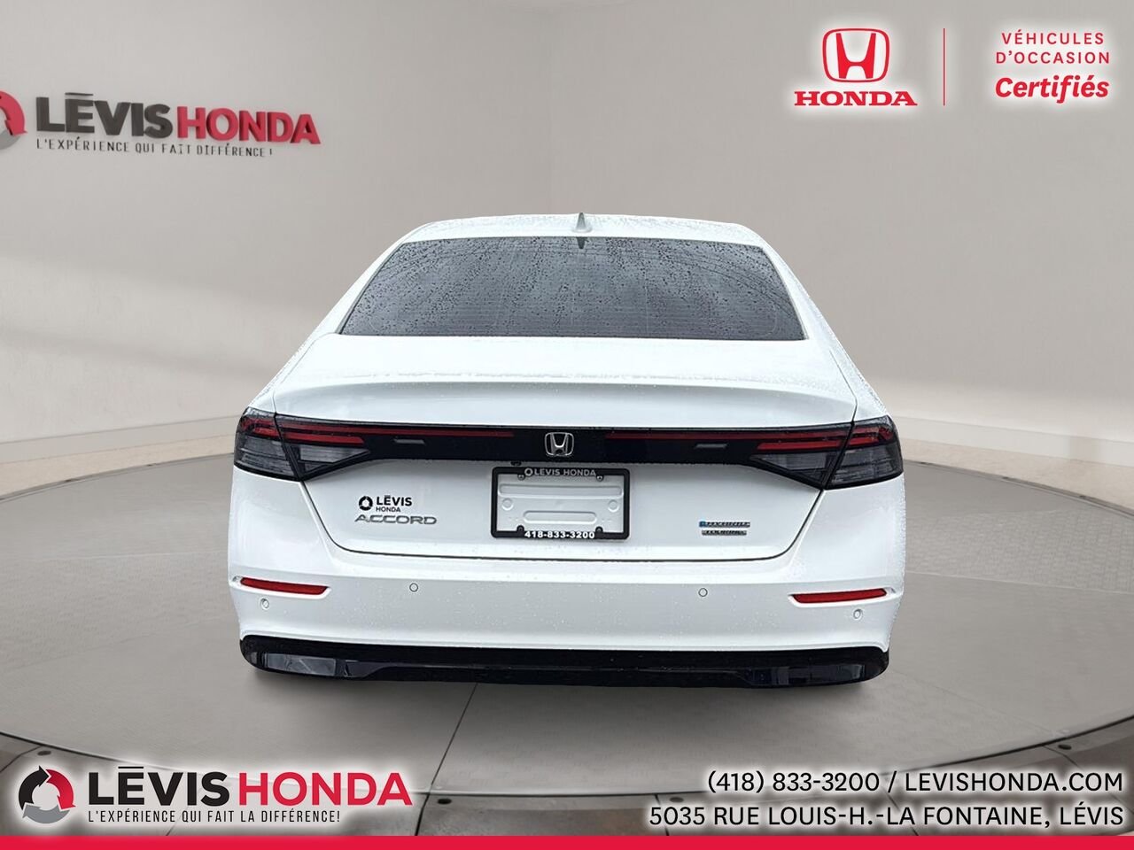 Honda Accord Hybride Touring Touring CVT 2023 Blanc Lévis - photo #10