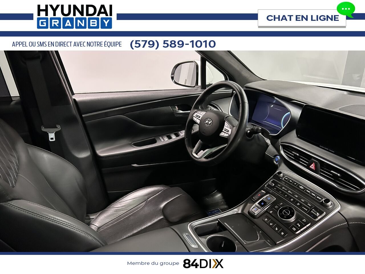 Hyundai Santa Fe 2022 Blanc Granby - photo #24