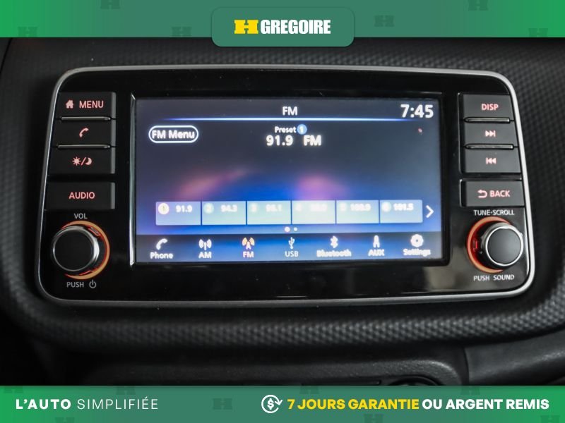 Nissan Kicks 822024 | S AUTOMATIQUE CLIMATISATION BAS KILOMETRAGE 2024 Noir Laval - photo #19