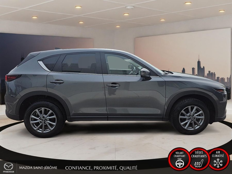 Mazda CX-5 GS | CUIR | AWD | MAGS | 2025 Gris