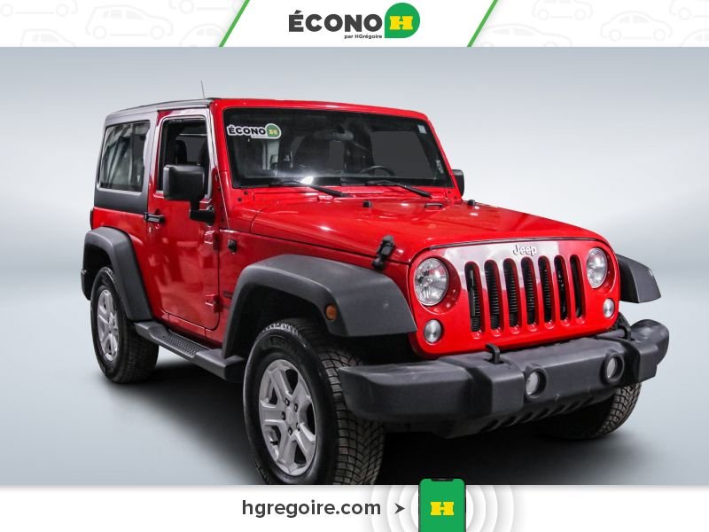 2018 Jeep Wrangler 2018 Red