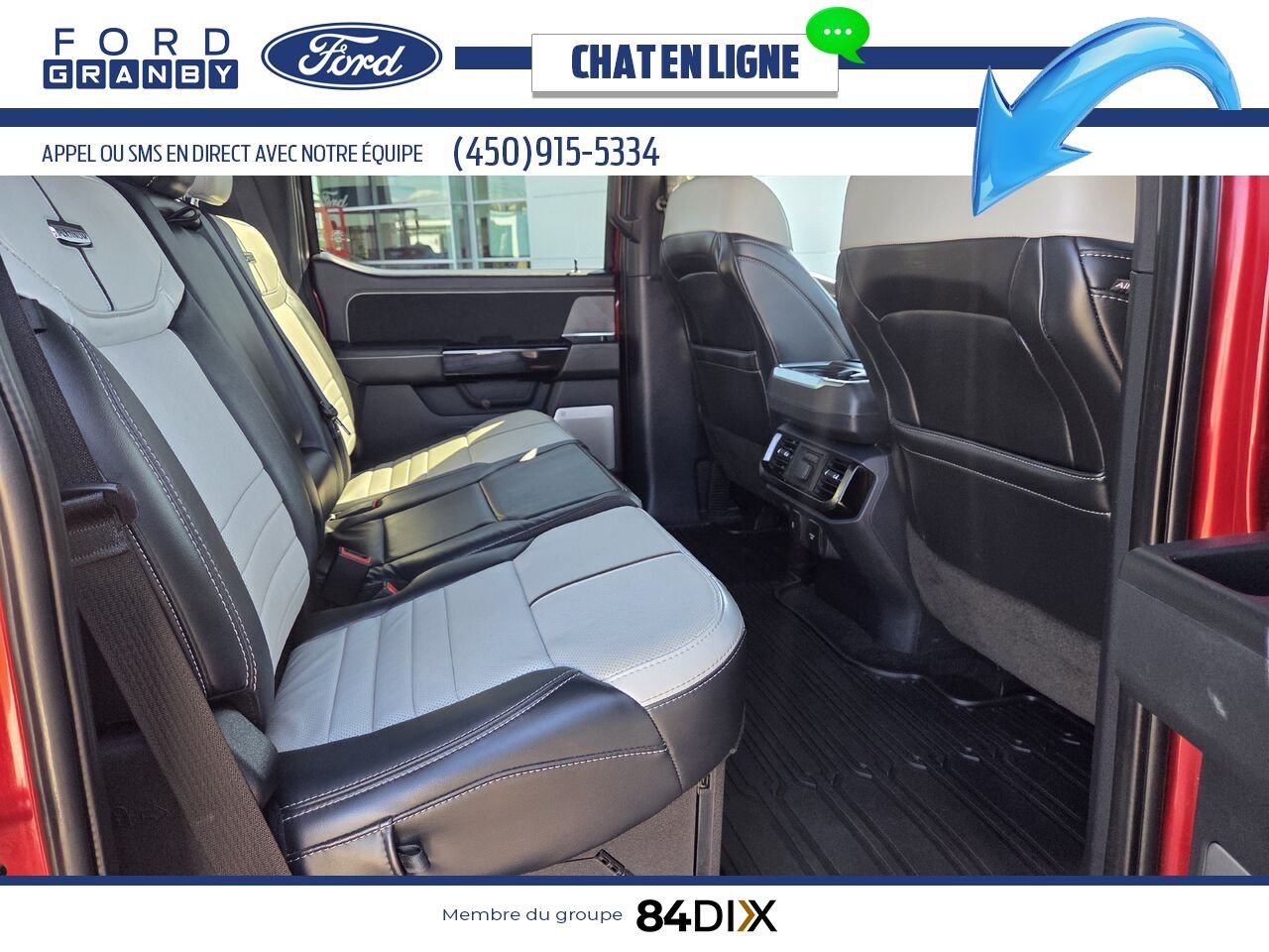 2023 Ford F-150 Lightning Red Granby - photo #23