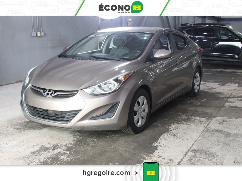Hyundai Elantra 730686 | L+ AUTO A/C GR ELECT 2016 Gris Laval - photo #2