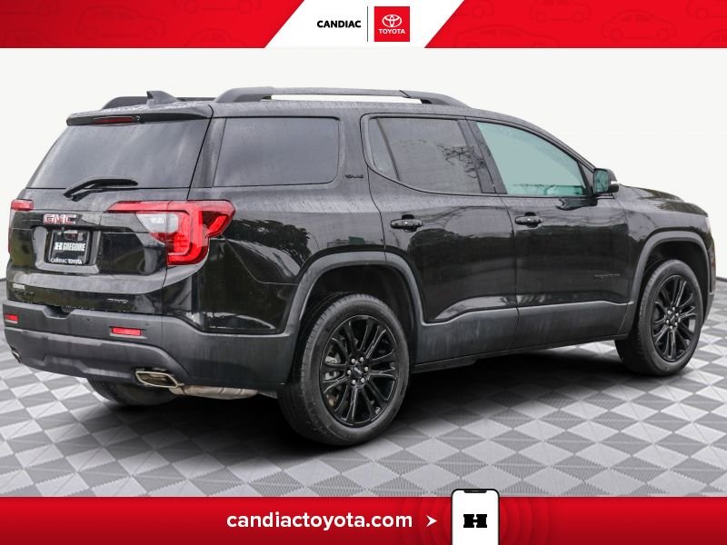 GMC Acadia TA03416 | SLE AWD- BAS KM - MAGS - CAMÉRA DE RECUL 2023 Noir Laval - photo #8