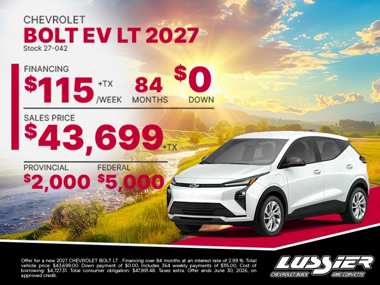Chevrolet Bolt EV 2027
