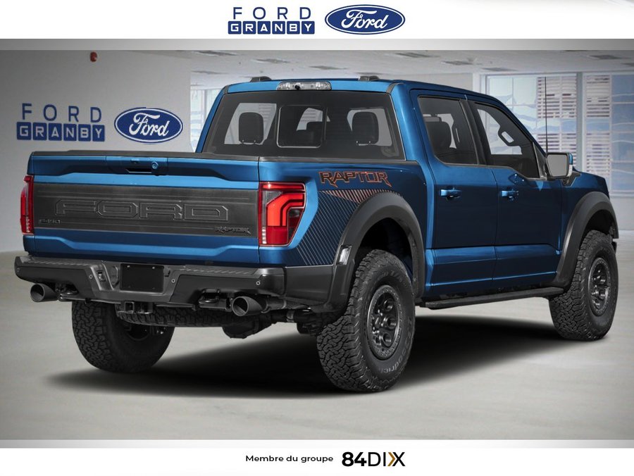 Ford F-150 Raptor SuperCrew 4RM caisse de 5,5 pi 2026 Bleu antimatière métallisé