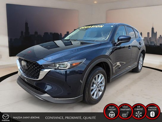 Mazda CX-5 GS | AWD | CUIR | MAGS | 2023 Bleu