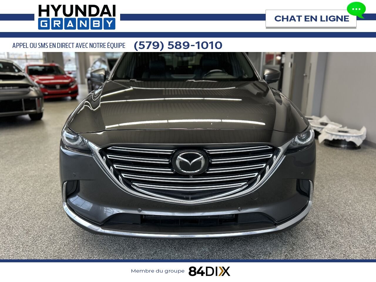 Mazda CX-9 2022 Gris Granby - photo #2