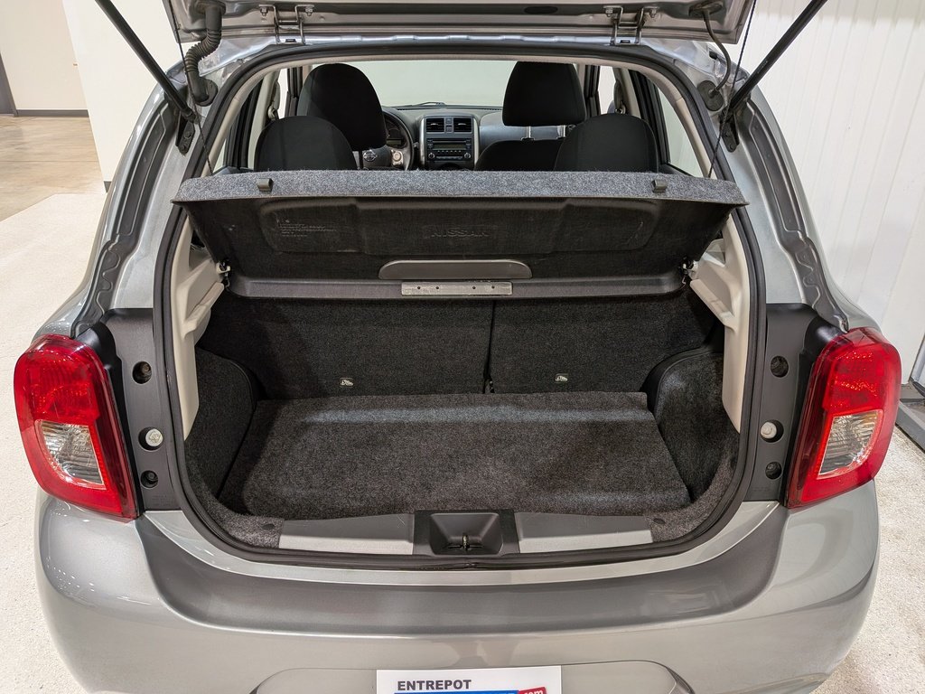 Nissan Micra 4dr HB Man SV 2015 Gris Val-David - photo #7