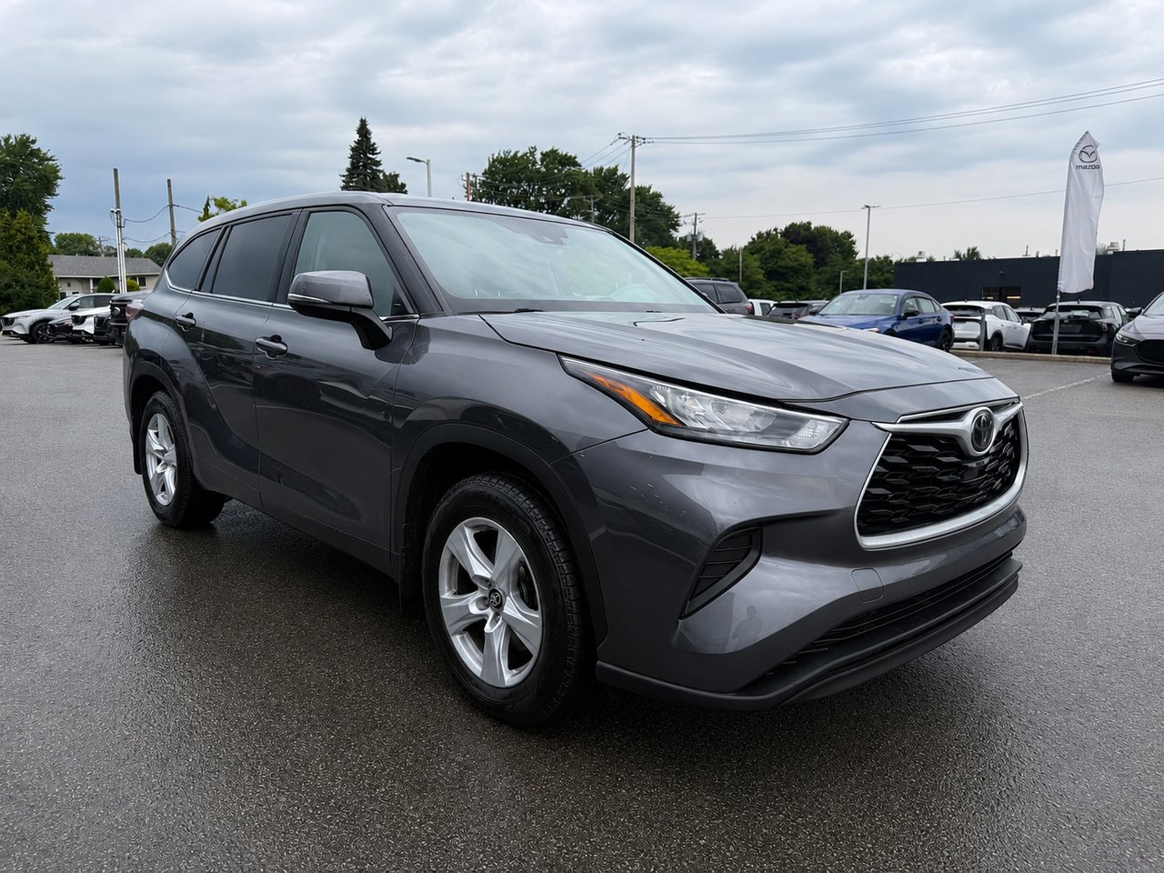 TOYOTA HIGHLANDER L 2020 Gris Châteauguay - photo #3