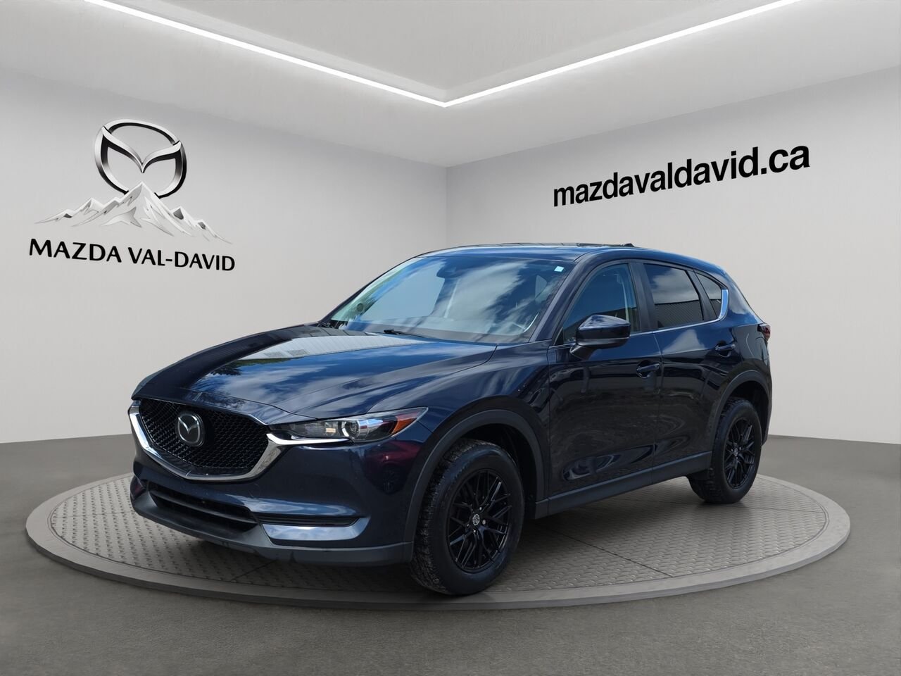 2019 Mazda CX-5 GS Auto AWD, Sièges en cuir, Toit ouvrant, Navigation Blue Val-David - photo #0