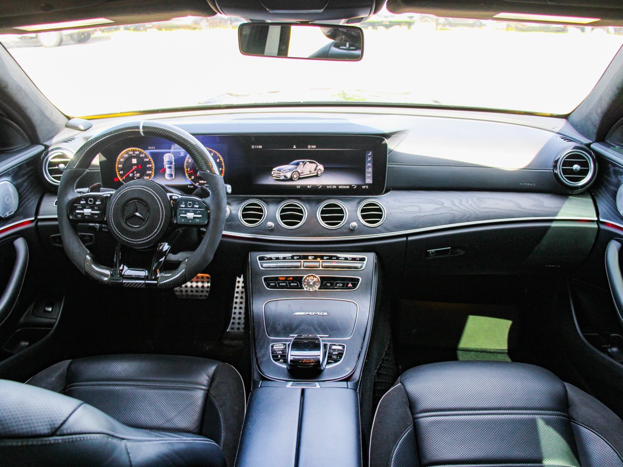2018 Mercedes-Benz E-Class AMG E 63 S 4MATIC Sedan Black Sherwood Park - photo #30