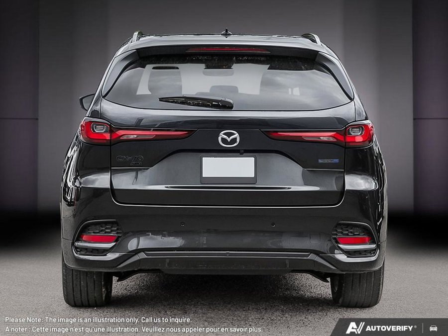 Mazda CX-70 hybride rechargeable 2026 2026 Noir de jais mica