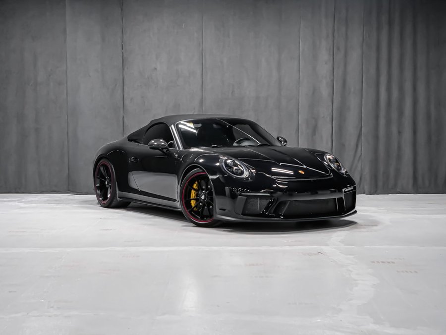 2019 Porsche 911 Speedster Black