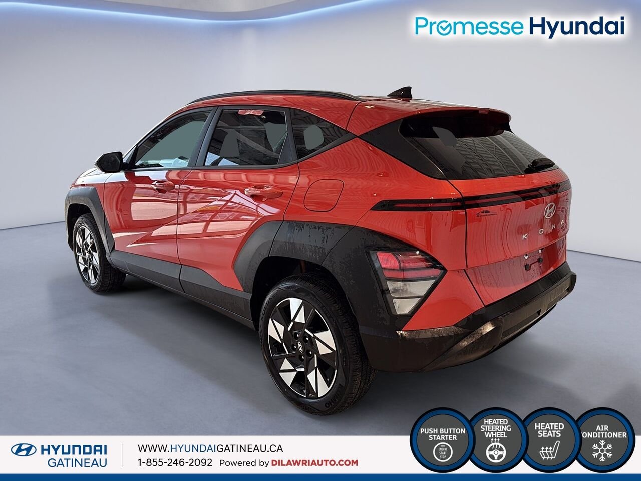 Hyundai Kona 2024 Orange Gatineau - photo #3