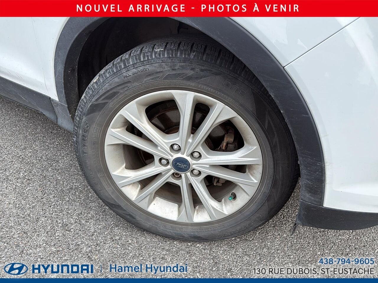 2019 Ford Escape White Saint-Eustache - photo #1
