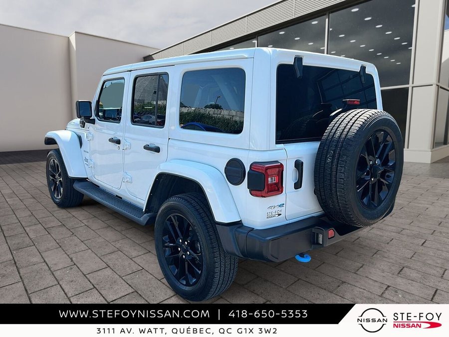 2022 Jeep WRANGLER 4XE UNLIMITED COLD WEATHER GROUP 2022 White