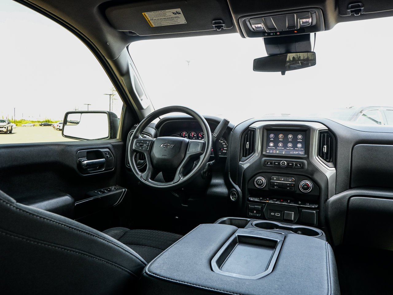 2024 Chevrolet Silverado 1500 4WD Crew Cab 147 Custom Trail Boss Black Sherwood Park - photo #36