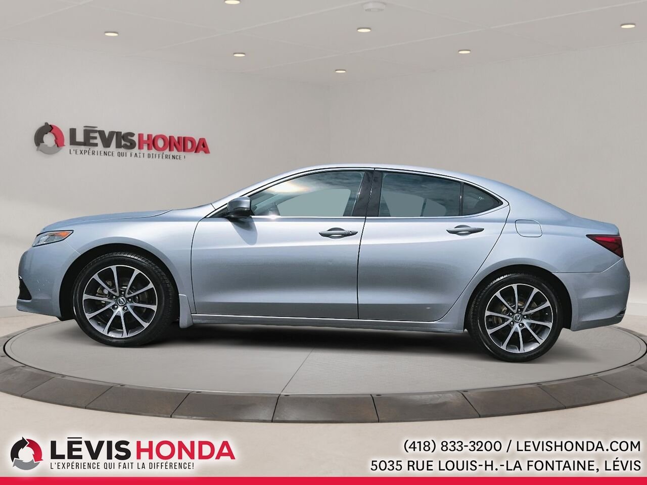 Acura TLX SH-AWD V6 berline 4 portes SH-AWD 2017 Argent Lévis - photo #12