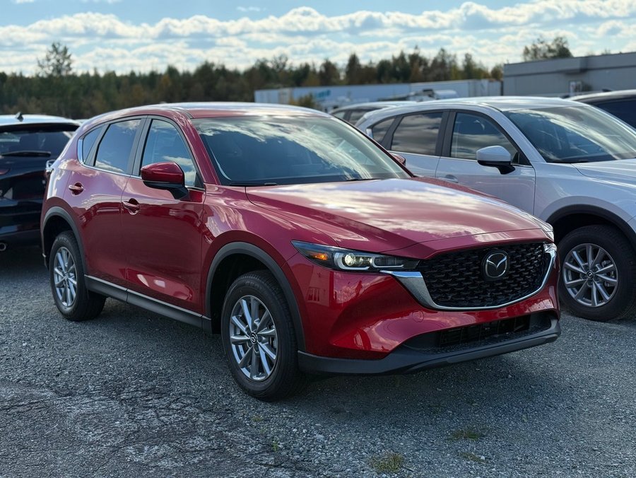 MAZDA CX-5 2025 2025 Rouge vibrant cristal métallisé