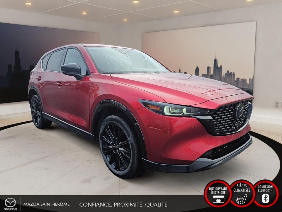 Mazda CX-5 Sport | CUIR | TOIT OUVRANT | AWD | 2023 Rouge
