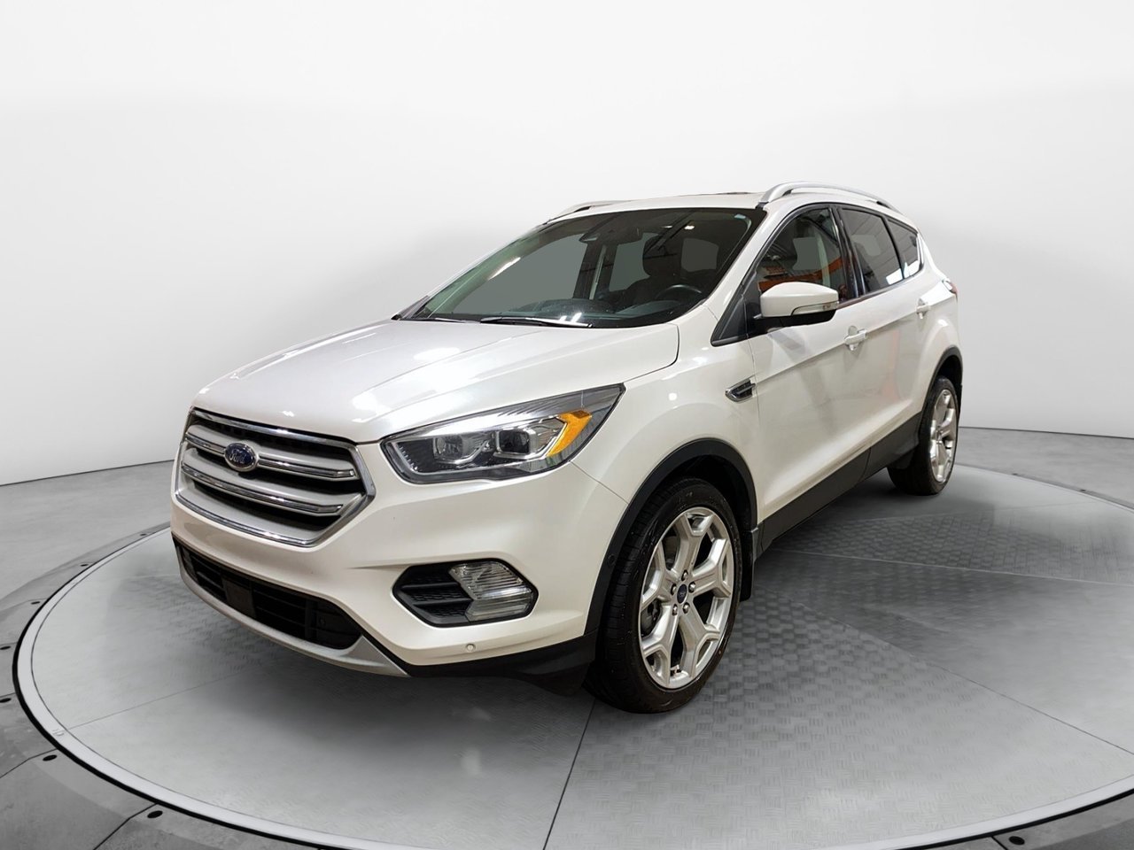 2019 Ford Escape Titanium White Baie-Comeau - photo #0