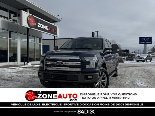 2017 Ford F-150 Lariat 2017 Blue
