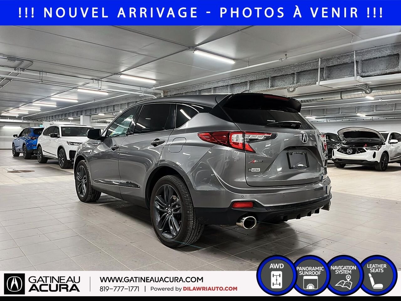 Acura RDX A-Spec SH-AWD 2024 Gris Gatineau - photo #7