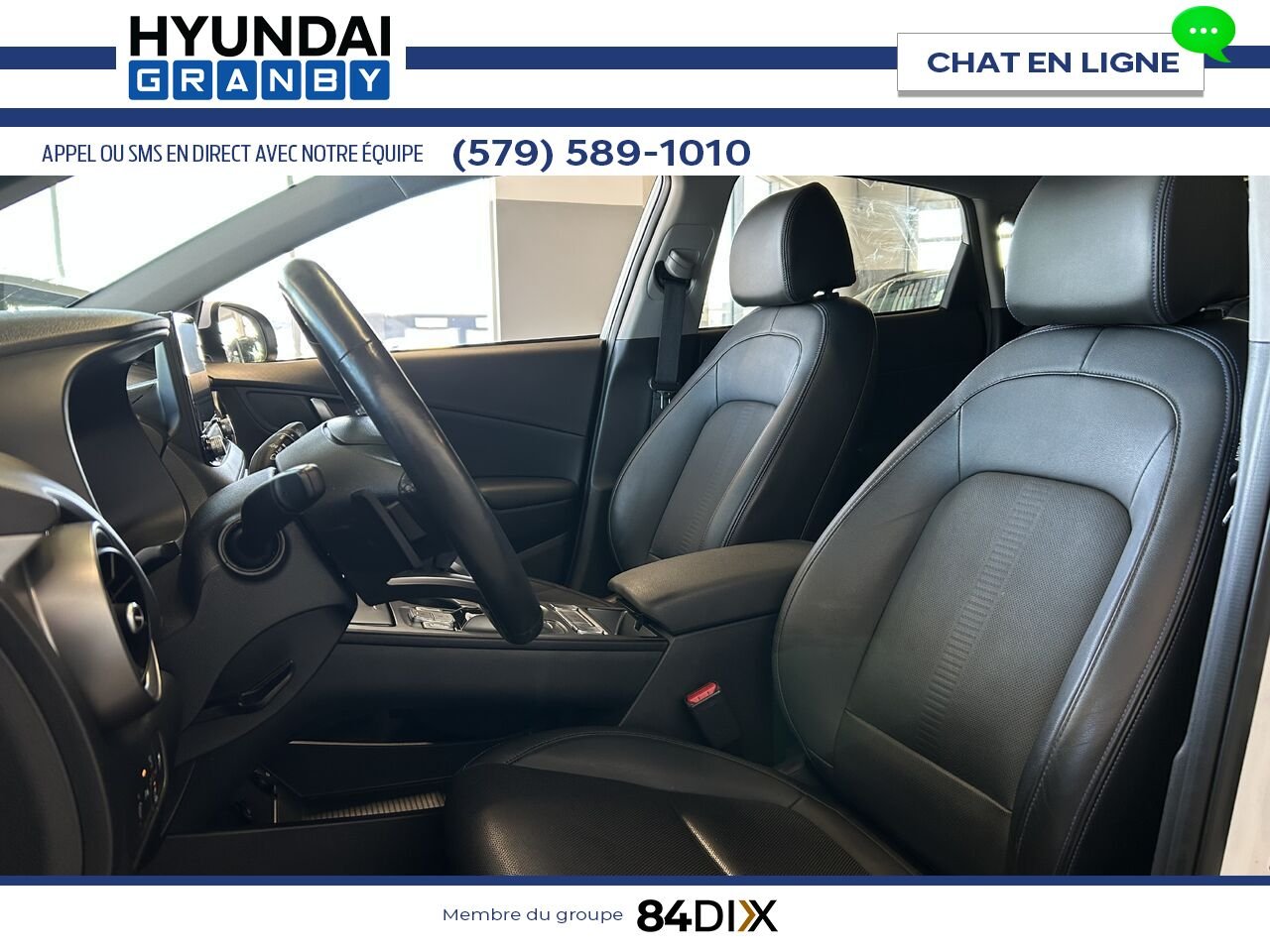 2023 Hyundai Kona Electric White Granby - photo #11