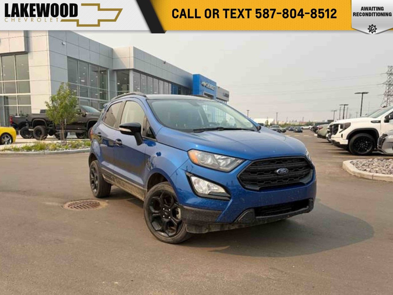 2022 Ford EcoSport SES 4WD Blue Sherwood Park - photo #0