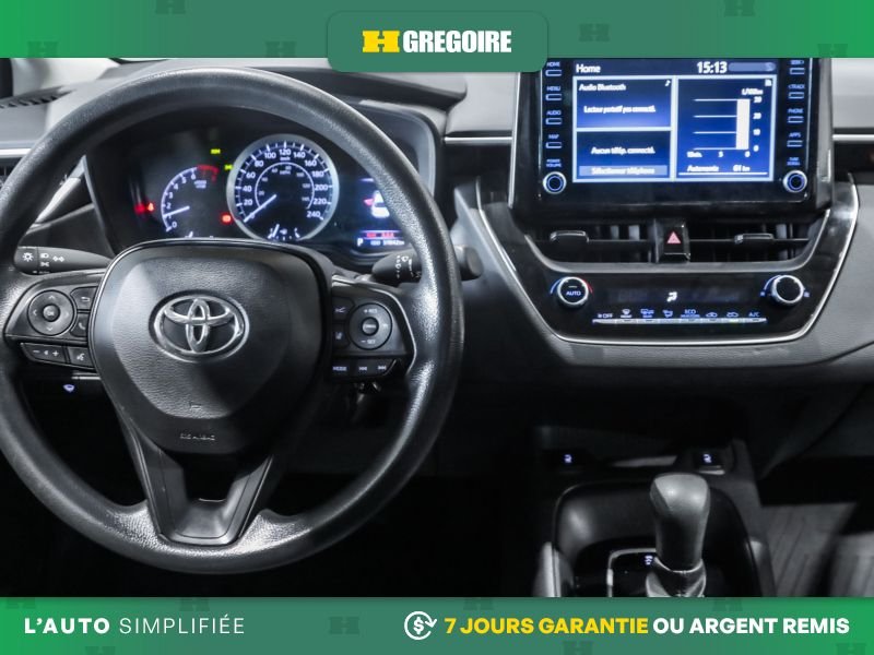 Toyota Corolla 727157A | LE AUTO AC GR ELEC CAM RECULE BLUETOOTH 2022 Argent Laval - photo #16