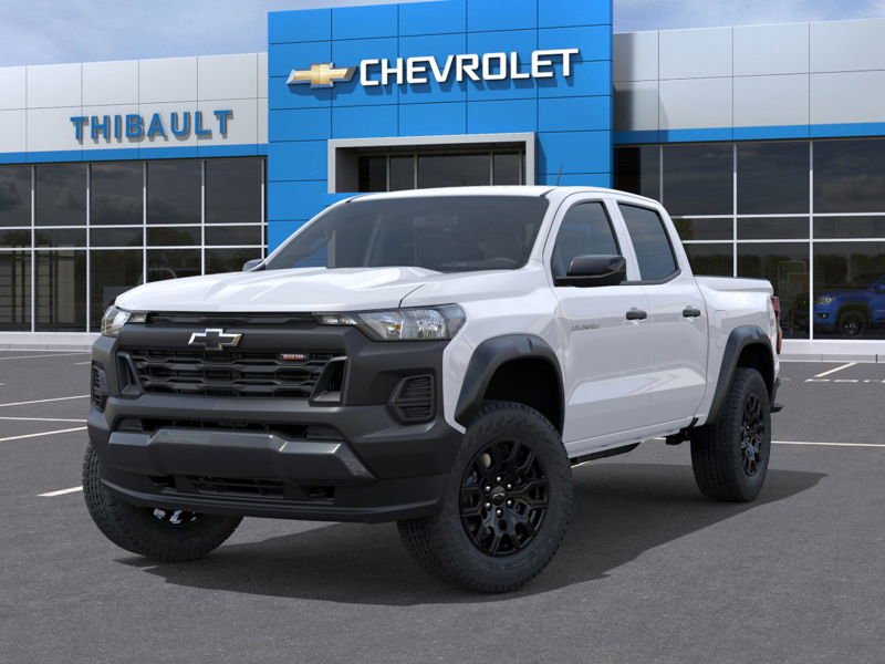CHEVROLET COLORADO Trail Boss cabine multiplace 4RM 2025 Blanc Sherbrooke - photo #5