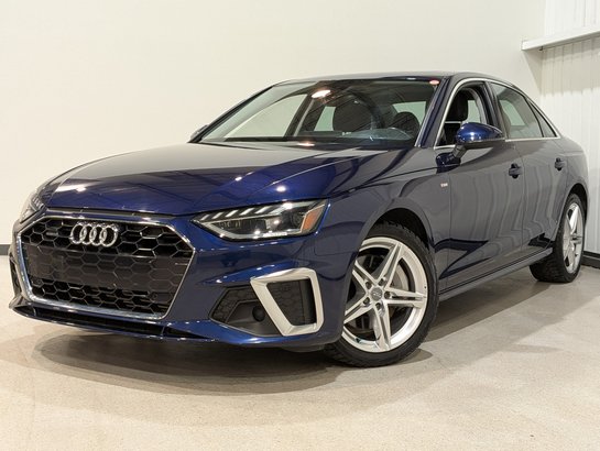 2020 Audi A4 Sedan Blue