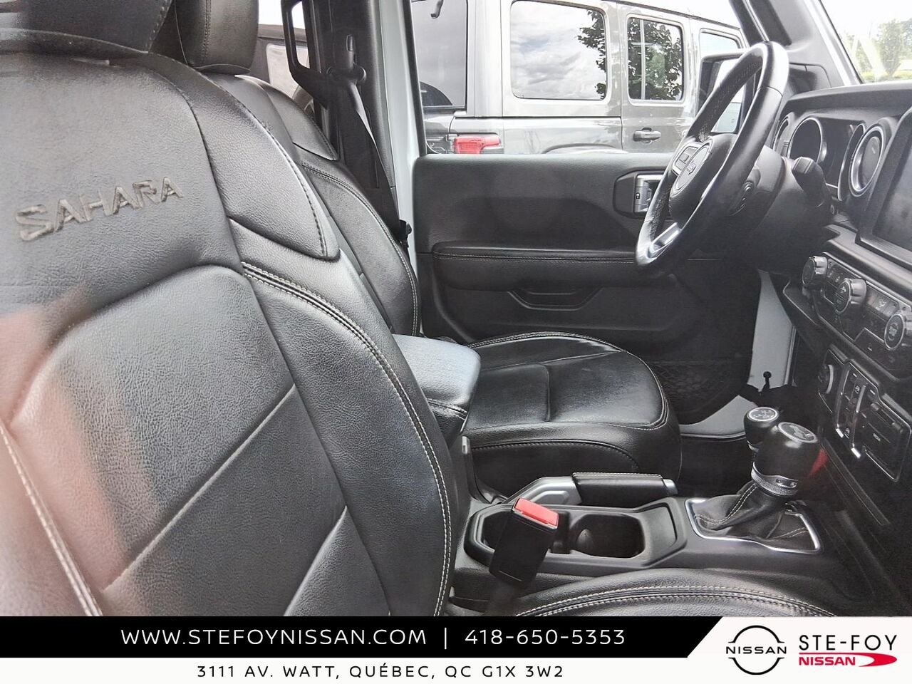Jeep WRANGLER 4XE UNLIMITED COLD WEATHER GROUP 2022 Blanc Ste-Foy - photo #2
