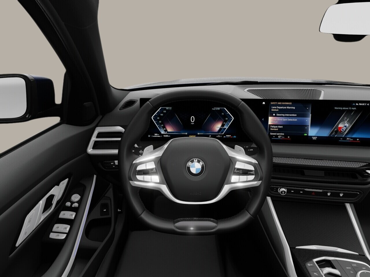 2026 BMW 3 Series Loc. 48 m. 775$/mois à 0% Arctic Race Blue Metallic Blainville - photo #12