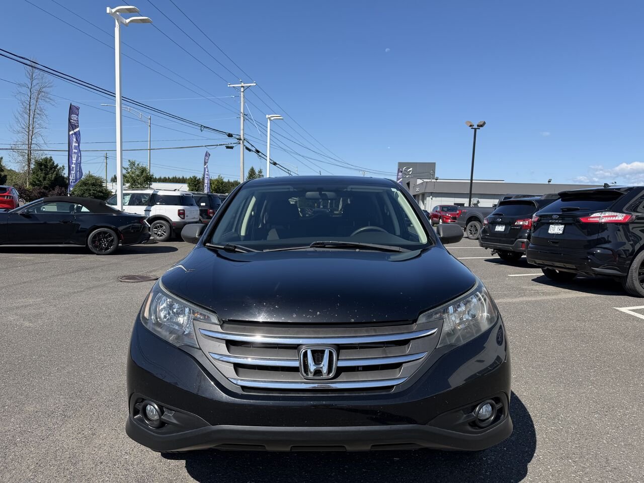 HONDA CR-V EX 2013 Noir Montmagny - photo #4