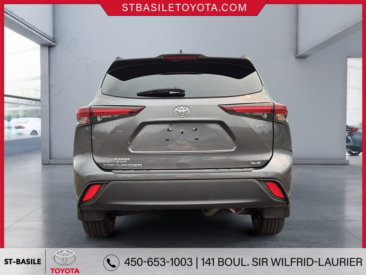 2025 TOYOTA Highlander Hybrid Grey Saint-Basile-le-Grand - photo #3