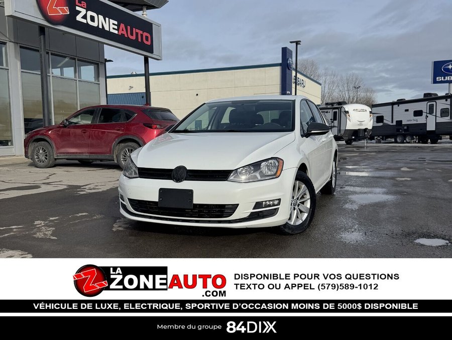 Volkswagen Golf TDI 2015 2015 Blanc