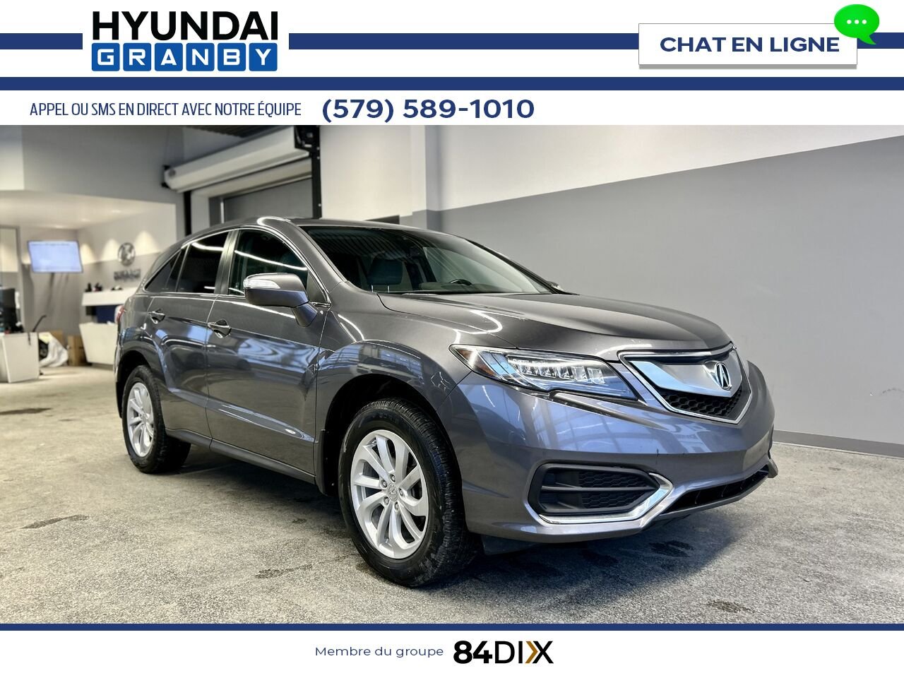 2018 Acura RDX Grey Granby - photo #0