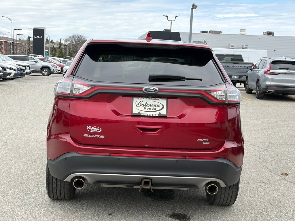 Ford Edge 4dr SEL AWD 2017 Rouge Gatineau - photo #3