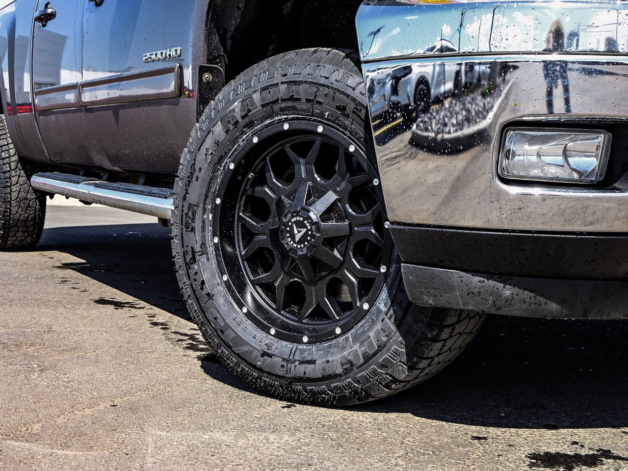 2013 Chevrolet Silverado 2500HD 4WD Crew Cab 153 LTZ Brown Sherwood Park - photo #5
