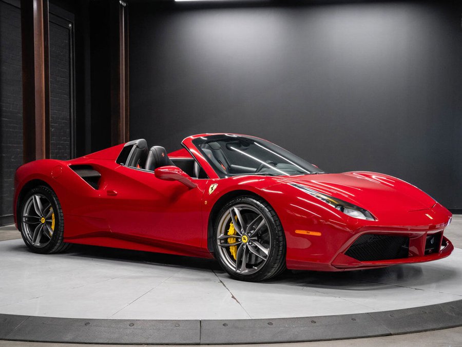 2017 Ferrari 488 Spider 2017 Red