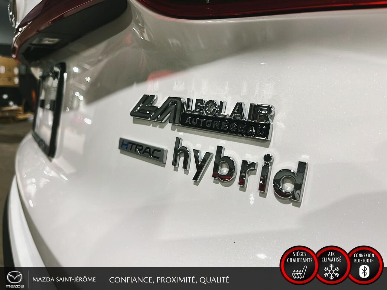 2022 Hyundai Santa Fe Hybrid TOIT PANORAMIQUE | CUIR | AWD | White Saint-Jérôme - photo #8