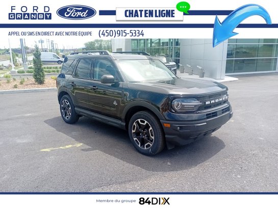 Ford BRONCO SPORT Outer Banks 4x4 2024 Noir