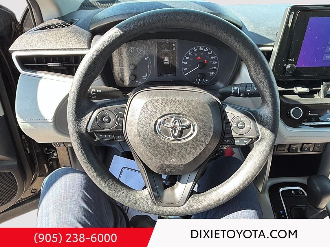 2024 Toyota Corolla Cross Heated Seats, Bluetooth Jet Black Mica Mississauga - photo #23