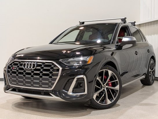 Audi SQ5 Progressiv/Camera360/Cockpit virtuel/Cuir rouge 2022 Noir